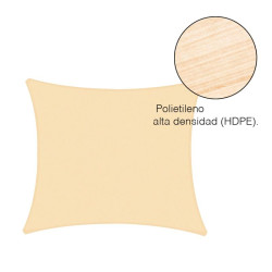 TOLDO VELA CUADRADO 5X5 MT BEIGE DONNA GARDEN