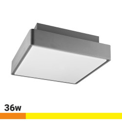 DOWNLIGHT CUADRADO SERIE CIRCON 36W E27X2 AIRMEC