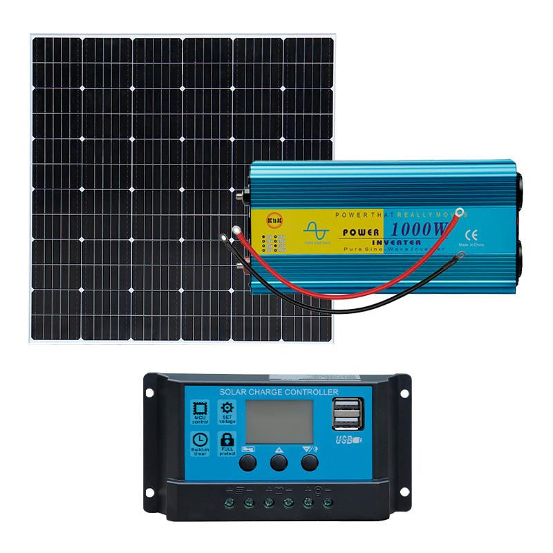 KIT SOLAR 1000W PANELCONTROLADORCONVERTIDOR AIRMEC