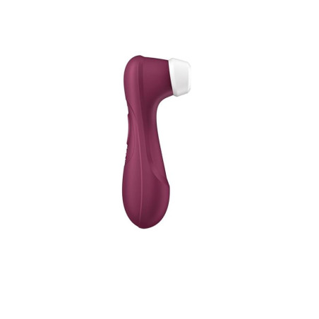 SUCCIONADOR DE CLITORIS PRO 2 GENERATION 3 LIQUID AIR WINE RED SATISFYER