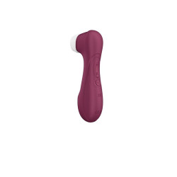 SUCCIONADOR DE CLITORIS PRO 2 GENERATION 3 LIQUID AIR WINE RED SATISFYER