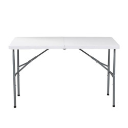 MESA DE RESINA PLEGABLE 122X61X74CM 40 CM DONNA GARDEN