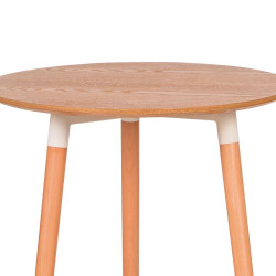 MESA ESTILO NORDICO 80X75CM SERIE TANA MOMI