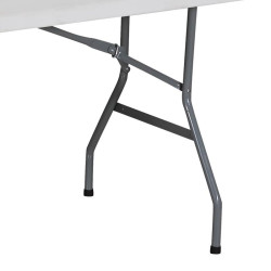 MESA DE RESINA 183X75X74CM 42CM DONNA GARDEN