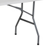 MESA DE RESINA 183X75X74CM 42CM DONNA GARDEN
