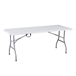 MESA DE RESINA PLEGABLE 240X74X74CM 40CM DONNA GARDEN