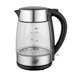 HERVIDOR AGUA CRISTAL INOXIDABLE 2200W 17 LITROS LARRYHOUSE