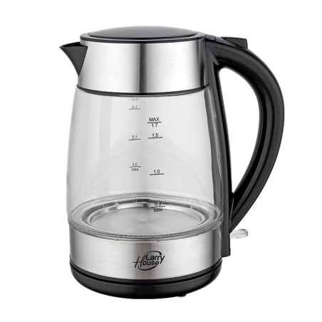 HERVIDOR AGUA CRISTAL INOXIDABLE 2200W 17 LITROS LARRYHOUSE