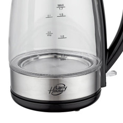 HERVIDOR AGUA CRISTAL INOXIDABLE 2200W 17 LITROS LARRYHOUSE