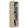 ARMARIO MULTIUSOS 2P 180X59X37CM ROBLE MOMI