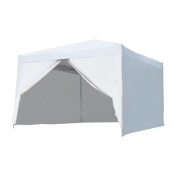 CARPA PLEGABLE METAL 3X3 METROS C PAREDES 1 PUERTA LATERAL DONNA GARDEN
