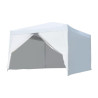 CARPA PLEGABLE METAL 3X3 METROS C PAREDES 1 PUERTA LATERAL DONNA GARDEN