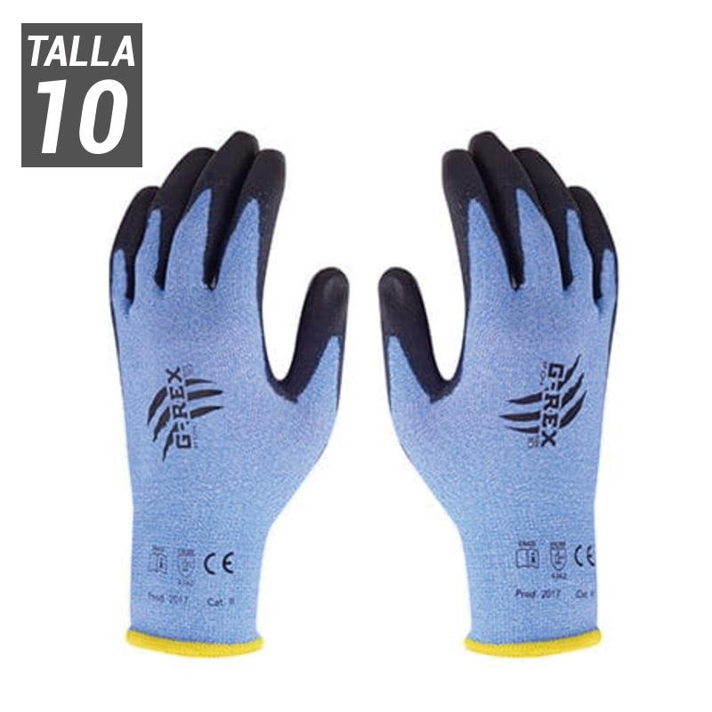 GUANTES DE TRABAJO G REX P04 TALLA 10