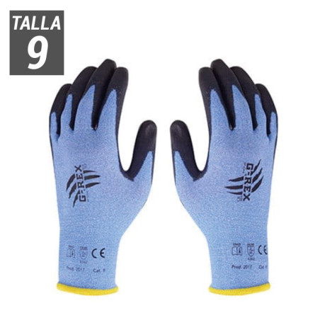GUANTES DE TRABAJO G REX P04 TALLA 9