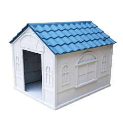 CASETA DE PERRO PLASTICA 757X65X632CM AZUL DONNA GARDEN