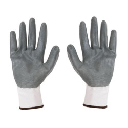 GUANTES DE TRABAJO SNAKE TALLA 9 BLANCO