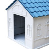 CASETA DE PERRO PLASTICA 757X65X632CM AZUL DONNA GARDEN
