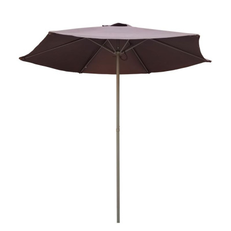 PARASOL ACERO MARRON DONNA GARDEN 210 METROS