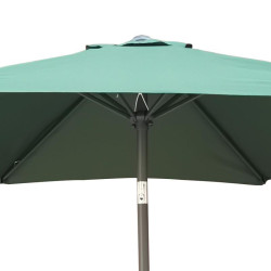 PARASOL VERDE APERTURA MANIVELA DONNA GARDEN 25 METROS