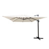 PARASOL COLGANTE BEIGE DONNA GARDEN 3x35 METROS
