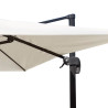 PARASOL COLGANTE BEIGE DONNA GARDEN 3x35 METROS