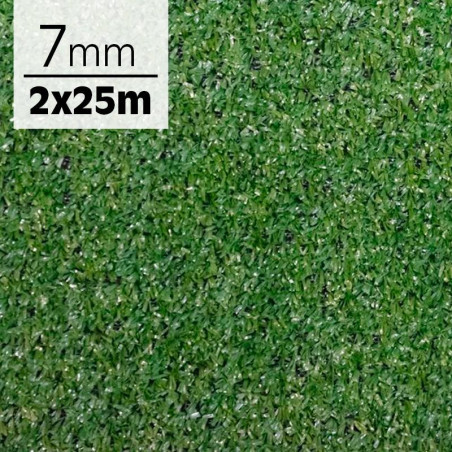 CESPED ARTIFICIAL SERIE JEAN DONNA GARDEN 7MM 2X25MTS