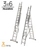 ESCALERA ALUMINIO AIRMEC 3 TRAMOS 3X6