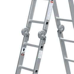ESCALERA ALUMINIO MULTIPOSICION AIRMEC 4X6