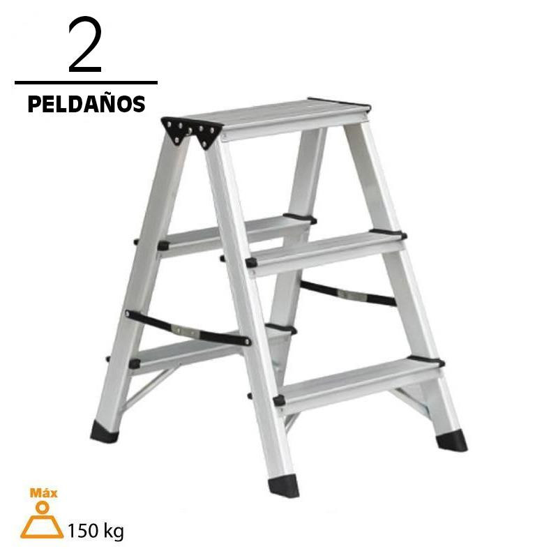 TABURETE ALUMINIO AIRMEC 2 PELDANOS