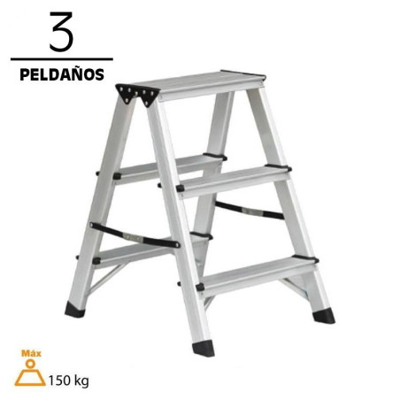 TABURETE ALUMINIO AIRMEC 3 PELDANOS