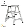 TABURETE ALUMINIO AIRMEC 3 PELDANOS