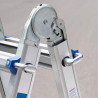 ESCALERA ALUMINIO MULTIPOSICION AIRMEC 4X3