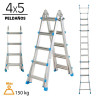 ESCALERA ALUMINIO MULTIPOSICION AIRMEC 4X5