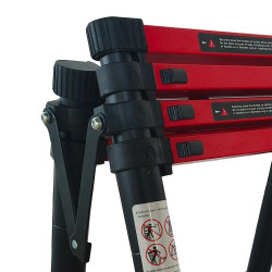 ESCALERA TELESCOPICA DOS HOJAS ALUMINIO AIRMEC 45