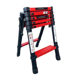 ESCALERA TELESCOPICA DOS HOJAS ALUMINIO AIRMEC 56