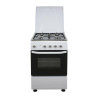 COCINA GAS HORNO BLANCA 4 FUEGOS 50CM LARRYHOUSE