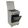 COCINA GAS HORNO GRIS 4 FUEGOS 50CM LARRYHOUSE
