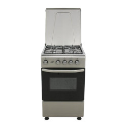 COCINA GAS HORNO GRIS 4 FUEGOS 50CM LARRYHOUSE