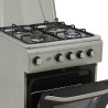 COCINA GAS HORNO GRIS 4 FUEGOS 50CM LARRYHOUSE