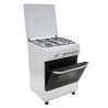 COCINA GAS HORNO GRILL BLANCA 4 FUEGOS 60CM LARRYHOUSE
