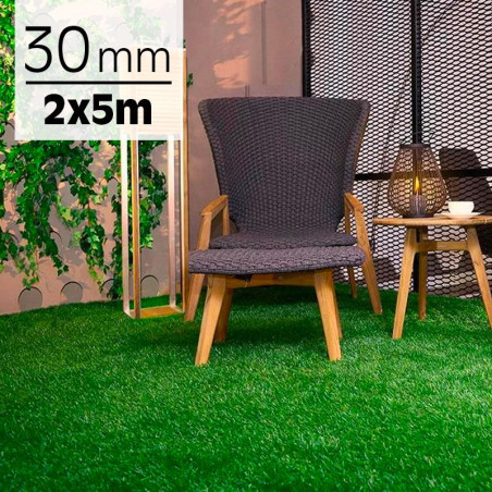 CESPED ARTIFICIAL SERIE DAYTONA DONNA GARDEN 30MM 2X5MTS