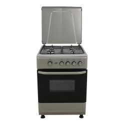 COCINA GAS HORNO GRILL GRIS 4 FUEGOS 60CM LARRYHOUSE
