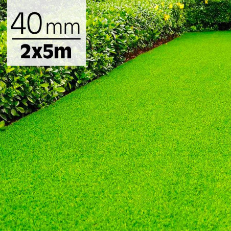 CESPED ARTIFICIAL SERIE DAYTONA DONNA GARDEN 40MM 2X5MTS