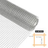 TELA METALICA GALV 127X127X09MM 1X25M DONNA GARDEN