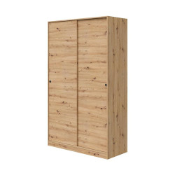 ARMARIO 2 PUERTAS CORREDERAS 200X120X50CM RNODI MOMI