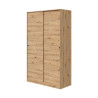 ARMARIO 2 PUERTAS CORREDERAS 200X120X50CM RNODI MOMI