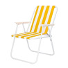 SILLA 42X52X75CM AMARILLA SERIE SAVONIA DONNA GARDEN