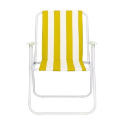SILLA 42X52X75CM AMARILLA SERIE SAVONIA DONNA GARDEN