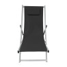 SILLA HAMACA NEGRA SERIE KARELIA DONNA GARDEN