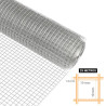 TELA METALICA GALV 19X19X12MM 1X25M DONNA GARDEN